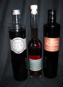 Three of Haus Alpenz spirits